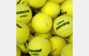 Photo 5. Les balles intermédiaires (mids)