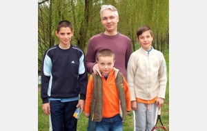 Anthony, Cyril & Nicolas les arbitres & Nicolas P.