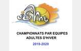 DEBUT DES CHAMPIONNATS PAR EQUIPES ADULTES D'HIVER 2019-2020