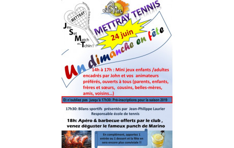 FETE DU CLUB