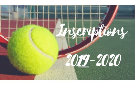 INSCRIPTIONS ET RÉINSCRIPTIONS SAISON 2019-2020
