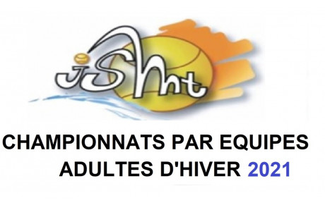 RÉSULTATS DES CHAMPIONNATS PAR ÉQUIPES ADULTES D'HIVER 2021-2022
