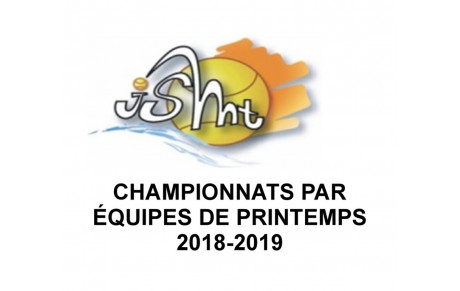 Championnats par équipes de printemps 2018-2019